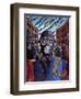 Passing the time of day  2012  (tinted gesso on wood)-PJ Crook-Framed Giclee Print