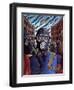 Passing the time of day  2012  (tinted gesso on wood)-PJ Crook-Framed Giclee Print