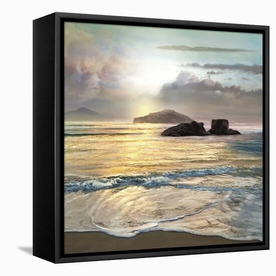 Passing-Mike Calascibetta-Framed Stretched Canvas