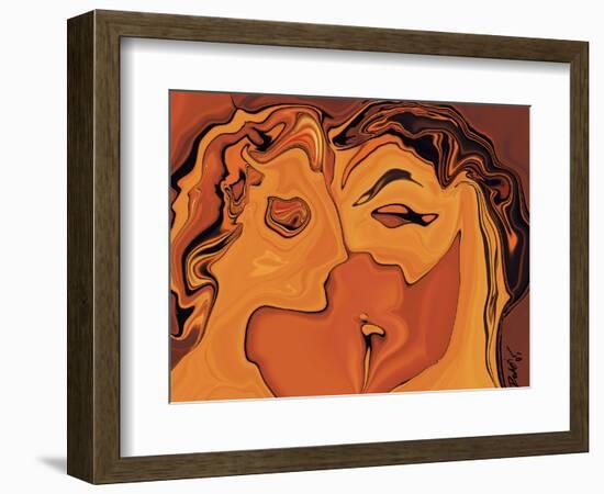 Passion 3-Rabi Khan-Framed Art Print