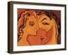 Passion 3-Rabi Khan-Framed Art Print