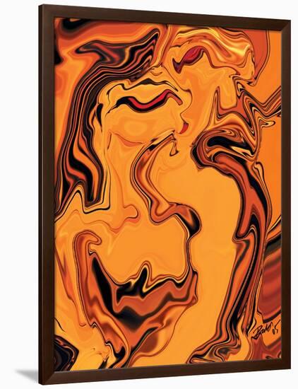 Passion 5-Rabi Khan-Framed Art Print