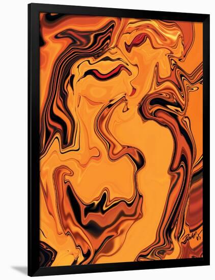 Passion 5-Rabi Khan-Framed Art Print