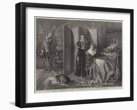 Passion and Patience-Edward Charles Barnes-Framed Giclee Print