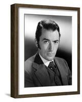 Passion Fatale THE GREAT SINNER by RobertSiodmack with Gregory Peck, 1949 (b/w photo)-null-Framed Photo