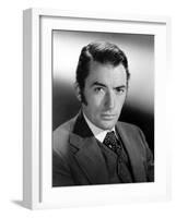 Passion Fatale THE GREAT SINNER by RobertSiodmack with Gregory Peck, 1949 (b/w photo)-null-Framed Photo
