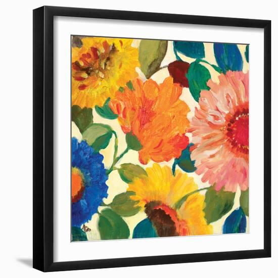 Passion Flowers 1-Kim Parker-Framed Giclee Print