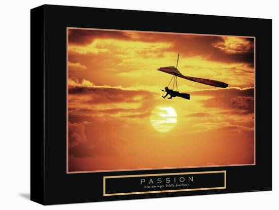 Passion - Hang Glider-Unknown Unknown-Stretched Canvas