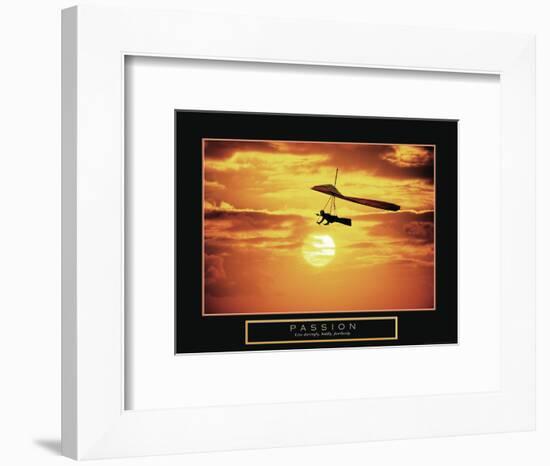 Passion - Hang Glider-Unknown Unknown-Framed Photo