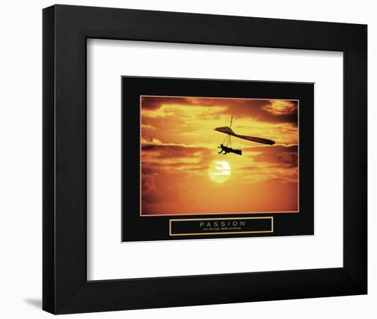 Passion - Hang Glider-Unknown Unknown-Framed Photo