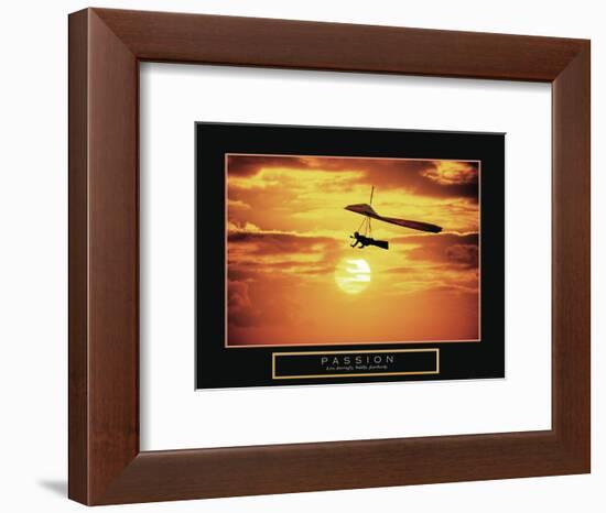 Passion - Hang Glider-Unknown Unknown-Framed Photo