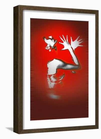 Passion In Red-NaxArt-Framed Art Print