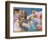 Passion, Mourning over Dead Christ-Giotto di Bondone-Framed Art Print