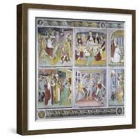 Passion of Christ, 1492-Giovanni Canavesio-Framed Giclee Print