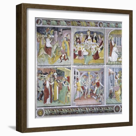 Passion of Christ, 1492-Giovanni Canavesio-Framed Giclee Print