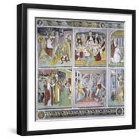 Passion of Christ, 1492-Giovanni Canavesio-Framed Giclee Print