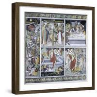 Passion of Christ, 1492-Giovanni Canavesio-Framed Giclee Print