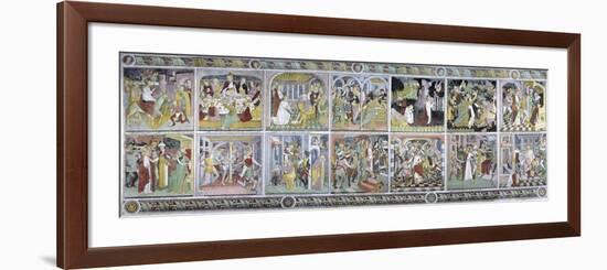 Passion of Christ, 1492-Giovanni Canavesio-Framed Giclee Print