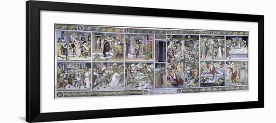 Passion of Christ, 1492-Giovanni Canavesio-Framed Giclee Print