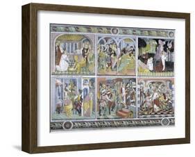 Passion of Christ, 1492-Giovanni Canavesio-Framed Giclee Print