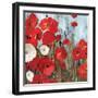 Passion Poppies I-Andrew Michaels-Framed Art Print