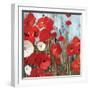 Passion Poppies I-Andrew Michaels-Framed Art Print