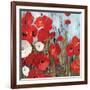 Passion Poppies I-Andrew Michaels-Framed Art Print