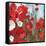 Passion Poppies I-Andrew Michaels-Framed Stretched Canvas