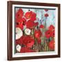 Passion Poppies I-Andrew Michaels-Framed Art Print