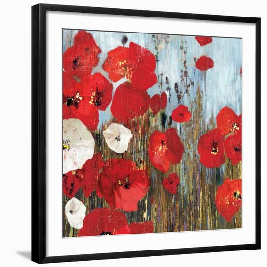 Passion Poppies I-Andrew Michaels-Framed Giclee Print