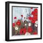 Passion Poppies II-Andrew Michaels-Framed Art Print