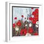 Passion Poppies II-Andrew Michaels-Framed Art Print