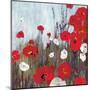 Passion Poppies II-Andrew Michaels-Mounted Art Print