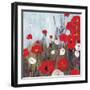 Passion Poppies II-Andrew Michaels-Framed Art Print