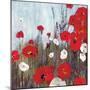 Passion Poppies II-Andrew Michaels-Mounted Art Print