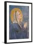 Passion, The Ascension, Detail of Virgin Mary-Giotto di Bondone-Framed Art Print