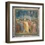 Passion, The Kiss of Judas-Giotto di Bondone-Framed Art Print