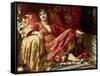 Passion-Frank Bernard Dicksee-Framed Stretched Canvas