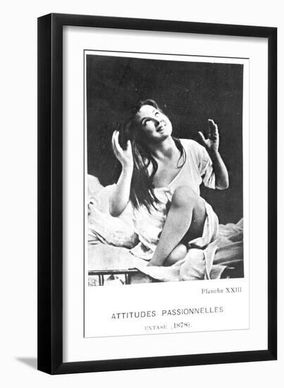 Passionate Attitudes: Augustine in Ecstasy, from "Iconographie De La Salpetriere"-Albert Londe-Framed Giclee Print