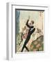Passionate Couple at Bal-null-Framed Art Print