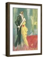 Passionate Embrace-null-Framed Art Print