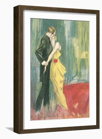 Passionate Embrace-null-Framed Art Print