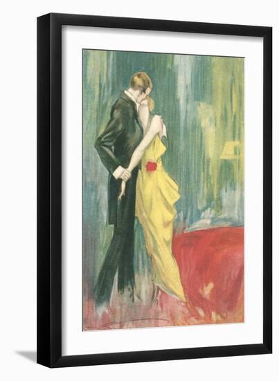 Passionate Embrace-null-Framed Art Print