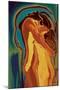 Passionate Kiss 2-Rabi Khan-Mounted Art Print