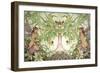 Passionflower -The Green Mask-Linda Ravenscroft-Framed Giclee Print