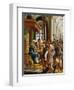 Passions/Sebastians-Altar in St. Florian Christ in Front of Pilatus-Albrecht Altdorfer-Framed Giclee Print