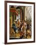 Passions/Sebastians-Altar in St. Florian Christ in Front of Pilatus-Albrecht Altdorfer-Framed Giclee Print