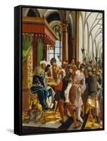 Passions/Sebastians-Altar in St. Florian Christ in Front of Pilatus-Albrecht Altdorfer-Framed Stretched Canvas