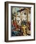 Passions/Sebastians-Altar in St.Florian the Crucifixion of Christ-Albrecht Altdorfer-Framed Giclee Print