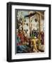 Passions/Sebastians-Altar in St.Florian the Crucifixion of Christ-Albrecht Altdorfer-Framed Giclee Print